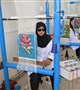افتتاح کارگاه قالی بافی نابینایان