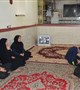 دیدار با خانواده یکی از مددجویان واحد مددکاری بیمارستان افضلی پور کرمان
