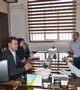 دیدار معاون اموراجتماعی دانشگاه علوم پزشکی کرمان با قائم مقام معاونت اجتماعی دانشگاه علوم پزشکی بم