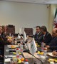 دیدار رئیس اداره سازمان های مردم نهاد حوزه سلامت کرمان با نماینده مدیرعامل موسسه خیریه کوثر مشیز در کرمان